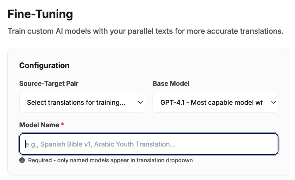 Fine-tuning Process Visualization